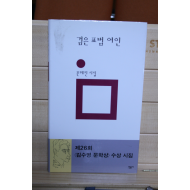 검은 표범 여인 (문혜진시집,초판)