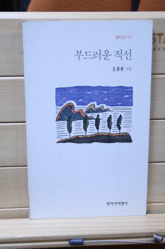 부드러운 직선 (도종환 시집,초판)