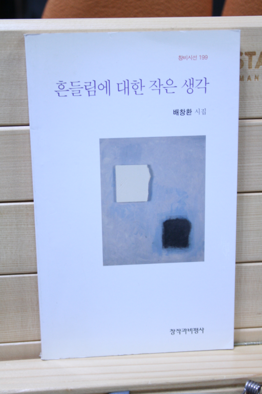 흔들림에 대한 작은 생각 (배창환시집,초판)