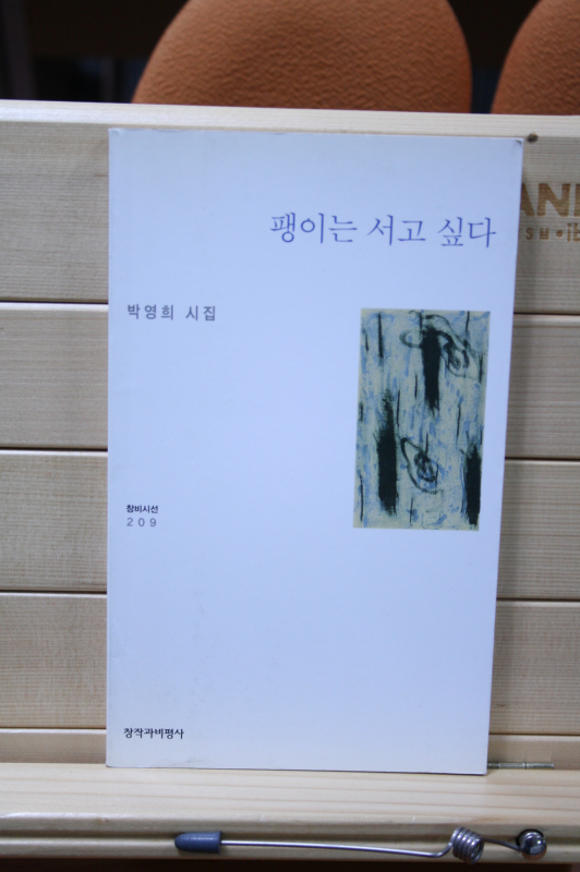 팽이는 서고 싶다 (박영희 시집,초판)