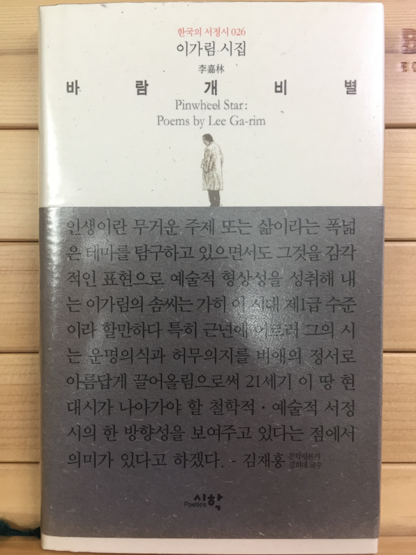 바람개비별 (이가림시집,초판)