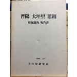 진양 대평리 유적 발굴조사 보고서