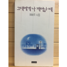그대에게 나 깨어날 때 (채혜주시집,초판)