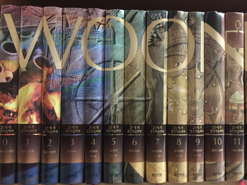 21세기 웅진학습백과사전 전21권