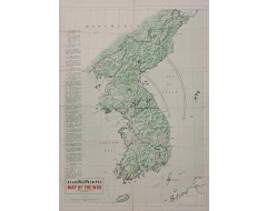 [49] 한국전쟁 주요 작전지도 [MAP OF THE WAR]