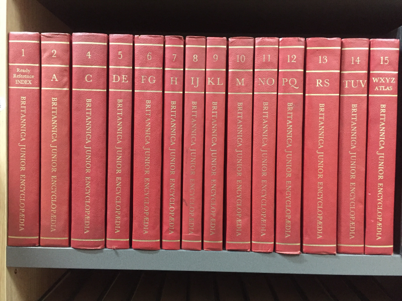 Britannica Junior Encyclopadia 총14권