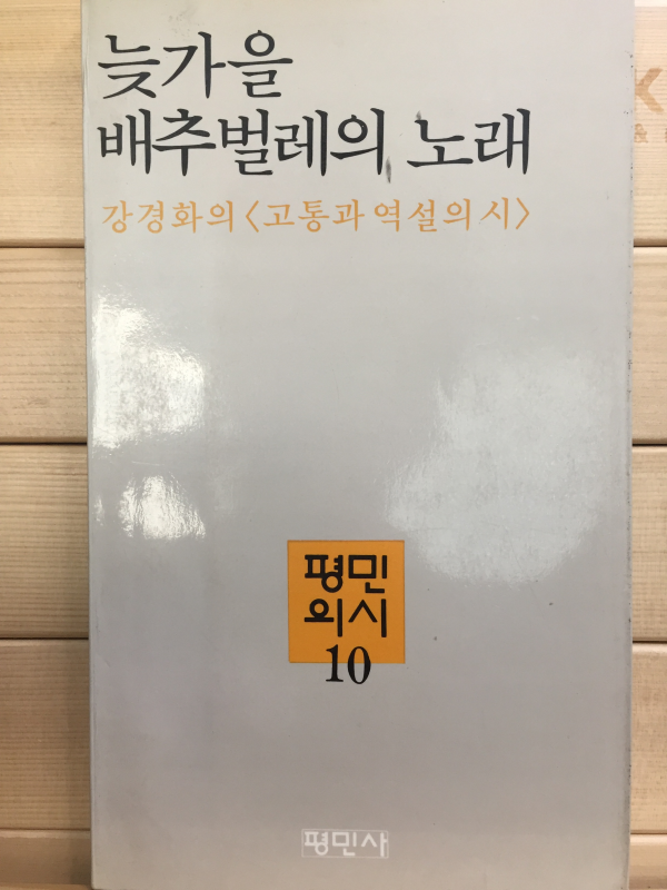 늦가을 배추벌레의 노래 (강경화시집,초판)