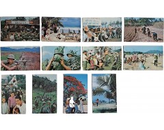 [210] 월남전 참전 한국군 홍보용 컬러엽서 세트