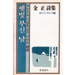 햇빛부신 날 (김정시집,초판)