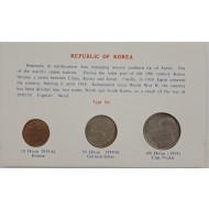 [238] Republic of Korea 미사용 환권 주화 세트
