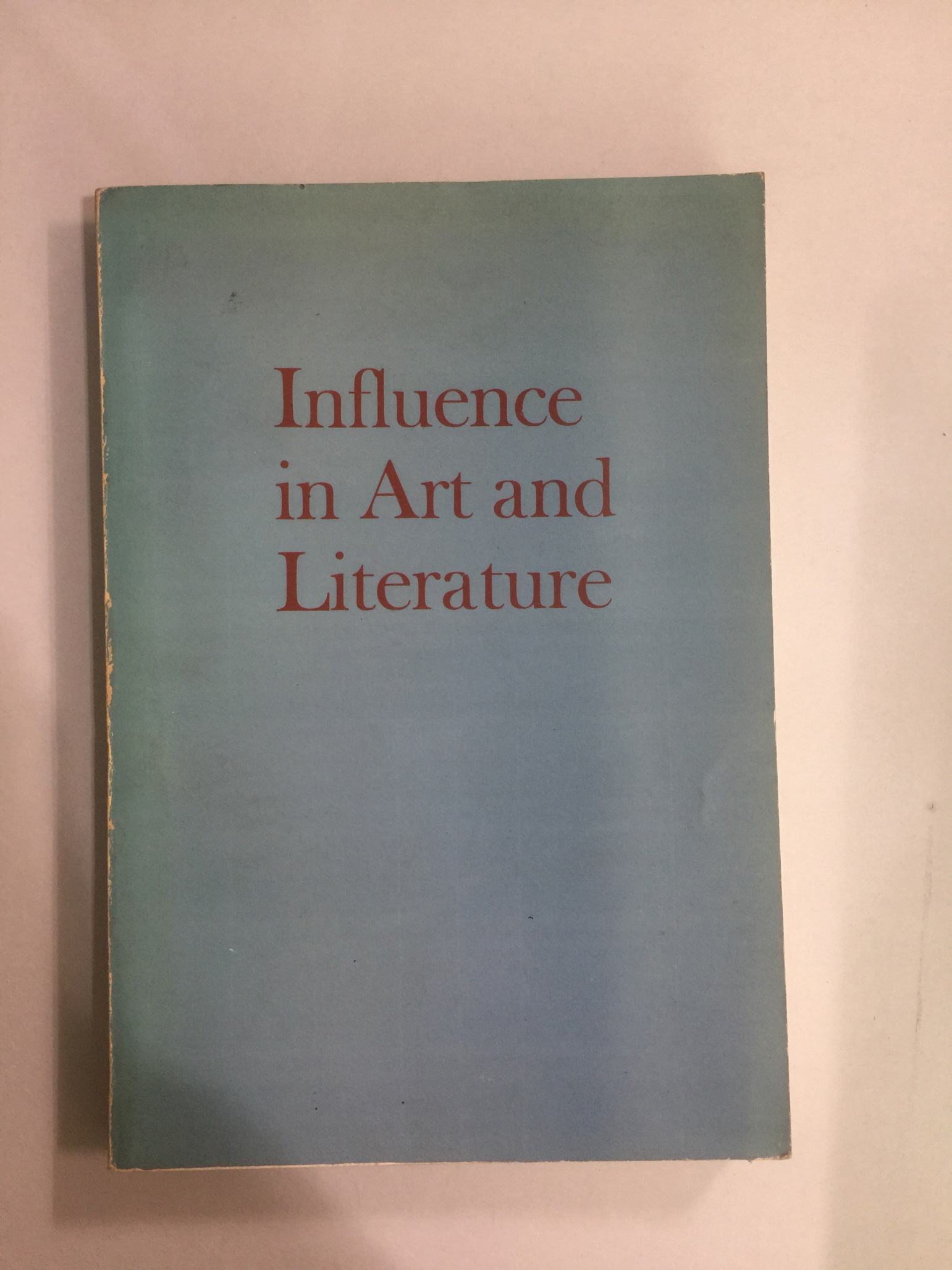 Influence in Art and Literature