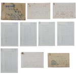 [41] 유경환의 [나의 작은 웅덩이 거울] 등 친필원고 10점 일괄