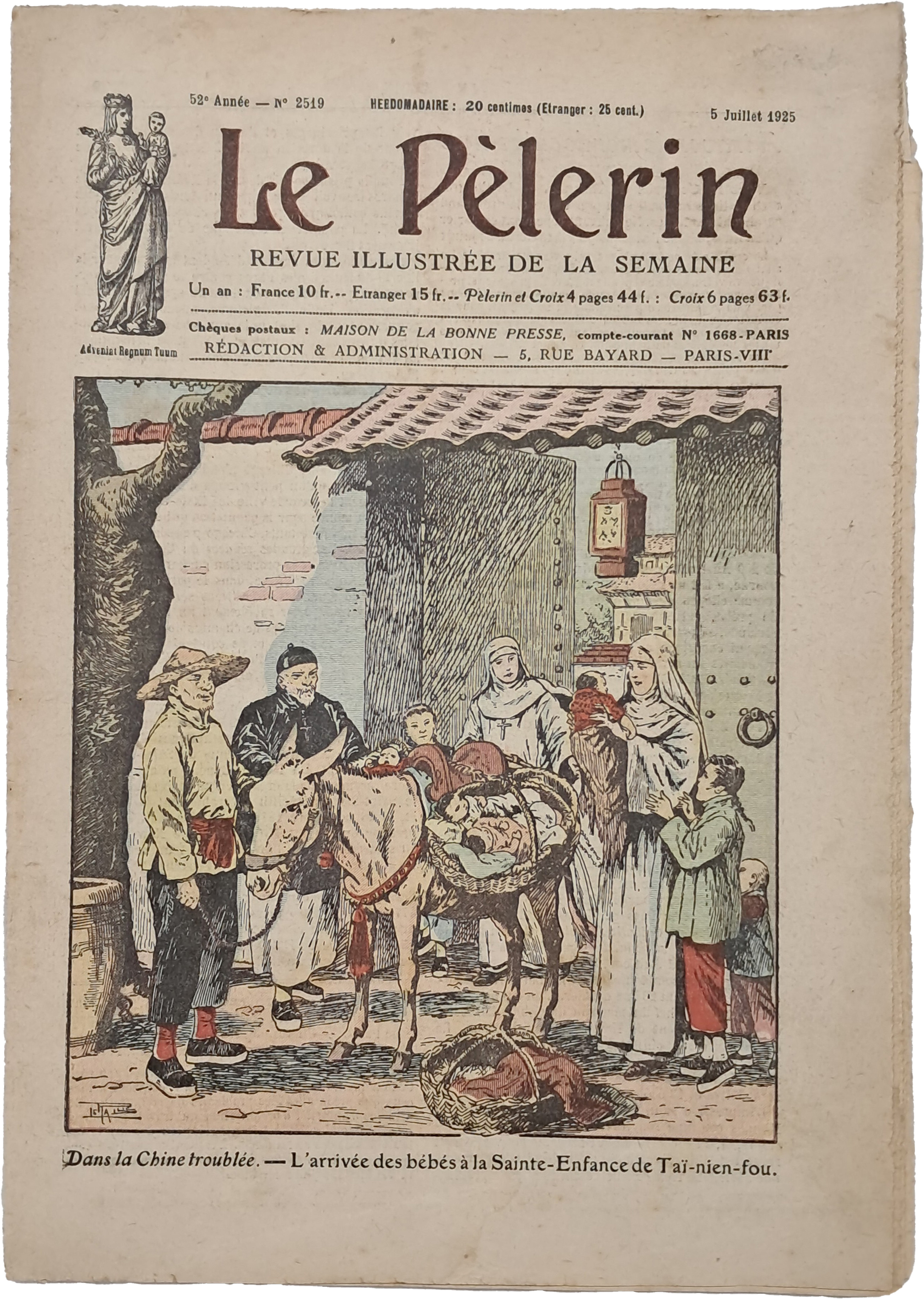[91] 김대건 신부의 순교장면이 실린, [르 펠랭 Le Pèlerin]