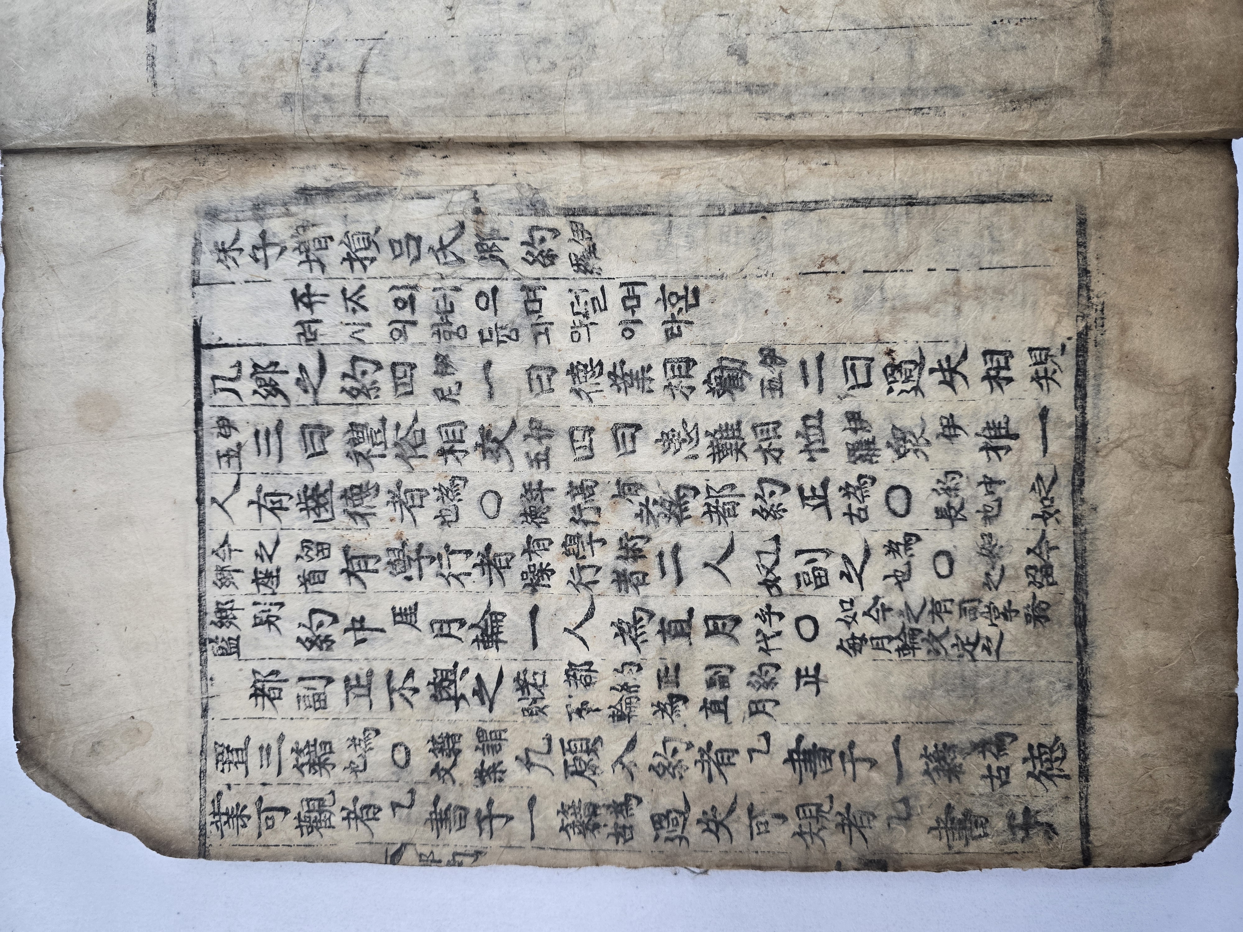 [159] [주자증손여씨향약 언해 朱子增損呂氏鄕約諺解] 최초의 언해본인 선산도호부 개간본