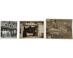 [218] 1950년대 서울의 서점(박문서점·문화서림) 및 인쇄소 기록사진 3점