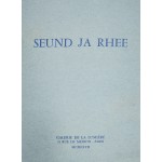 이성자 화백 파리 전시 관련 팸플릿