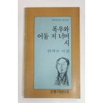 폭우와 어둠 저 너머 시(한택수 시집)
