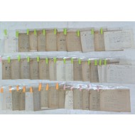 역사학자 약전(藥田) 김성식(金成植, 1908~1986) 친필 원고 258종과 기타82종 합 340종 일괄