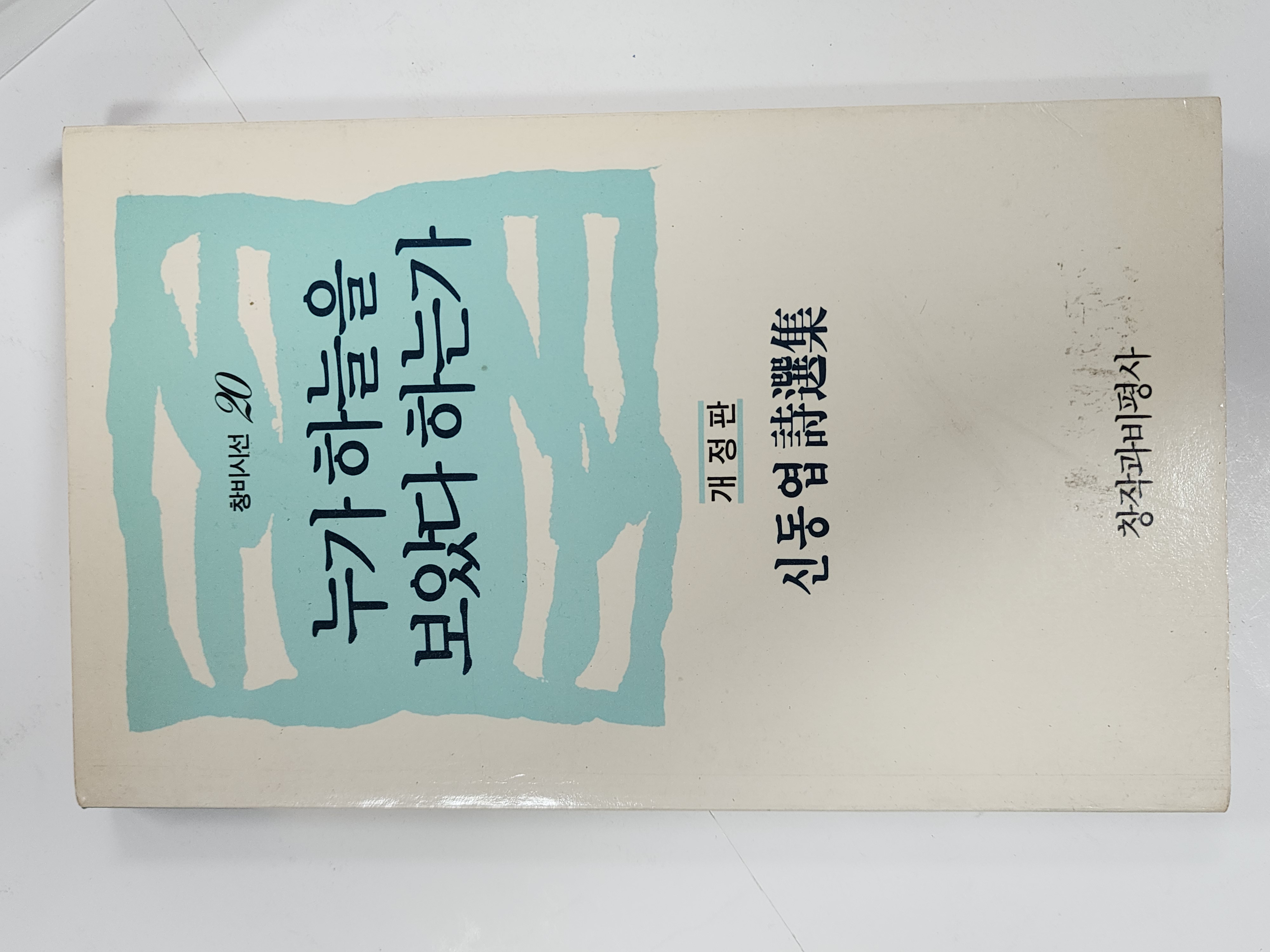 누가 하늘을 보았다 하는가 (신동엽시선집)