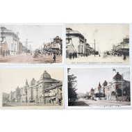 [16] 경성 거리 엽서 4점
