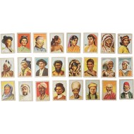 [23] 세계 인종 카드 24매 일괄