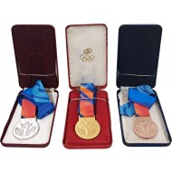 [67] 제47회 전국소년체육대회 금·은·동 메달 3점 한 세트