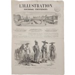 [68] 첫 면과 4면에 조선의 무인과 무기에 대해 삽화와 설명이 있는 프랑스 주간지 [륄러스트라시옹 L'ILLUSTRATION] 1867년 1월 19일 토요일자 신문