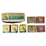 [17] ‘아리랑·쓰리랑’, ‘쌀표’, ‘두꺼비표’ 통성냥 7통 및 ‘쓰리랑 박스 1점