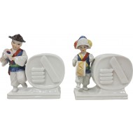 [26] 제일은행 창립 61주년 기념 도기 저금통 2점