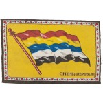 [38] 1910년대 펠트 국기 - 중국 오색기