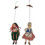 [47] 인형극에서 쓰던 인형 2점