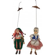 [47] 인형극에서 쓰던 인형 2점