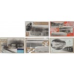 [166] 전라남도 보성군에 본점을 두고 간척개간산업 등 농림업에 투자한 보성흥업주식회사 발행 엽서 5종