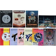 [217] 세계태권도선수권대회 포스터 10매 일괄