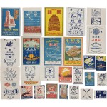 [222] 해방 이후 한국의 방직·방적회사를 중심으로 섬유공업의 발전사를 살펴볼 수 있는 상표 29점 모음