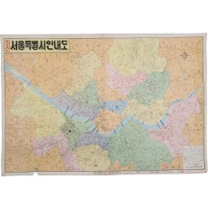 1:50,000 최신 서울시안내도