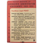 [44] 아이젠하워 행정부 업적홍보용 포켓카드