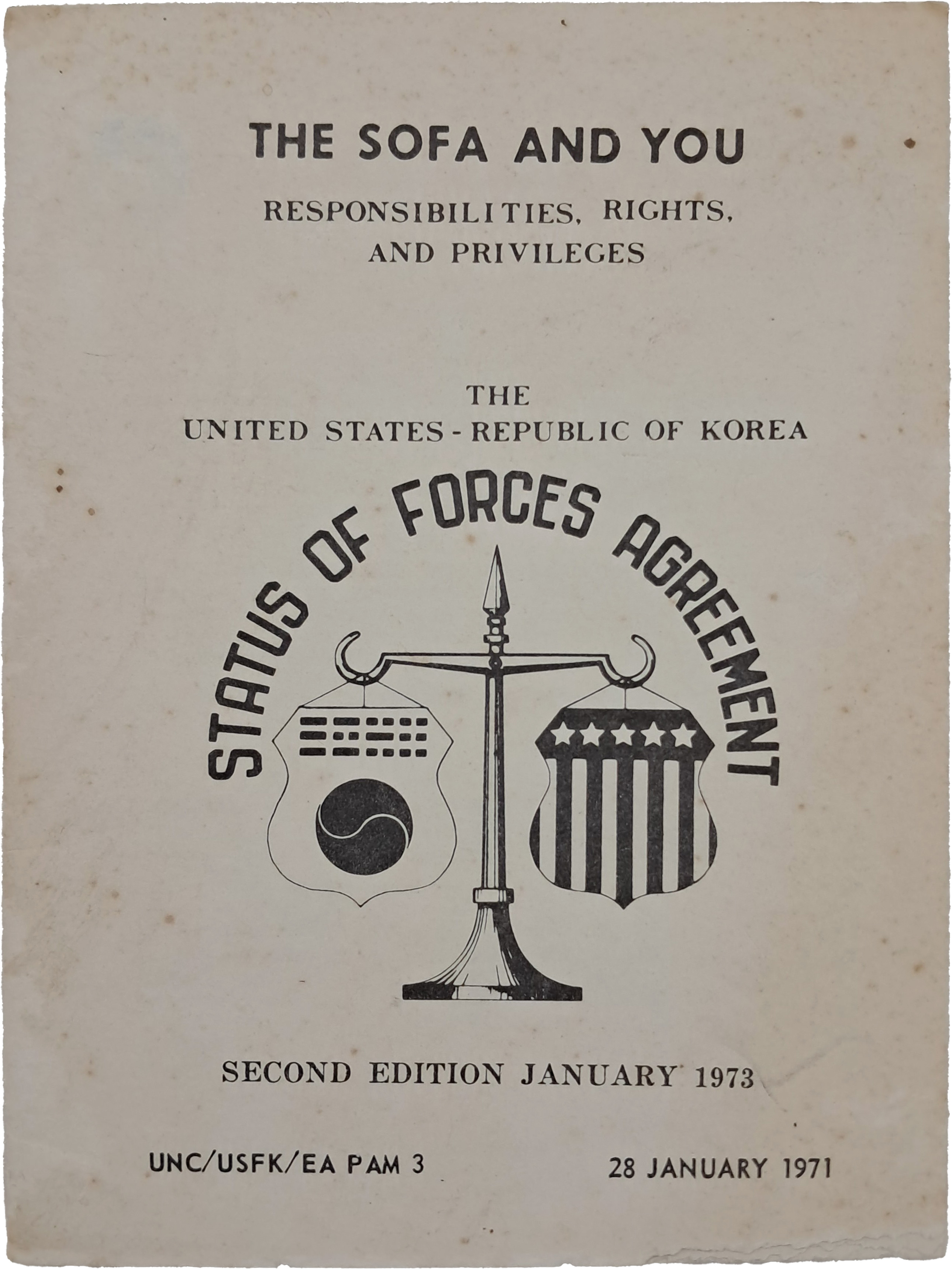 [9] 주한미군 지위협정(SOFA) 안내 소책자