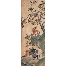 민화(民畵) - 사불상도(四不相圖)