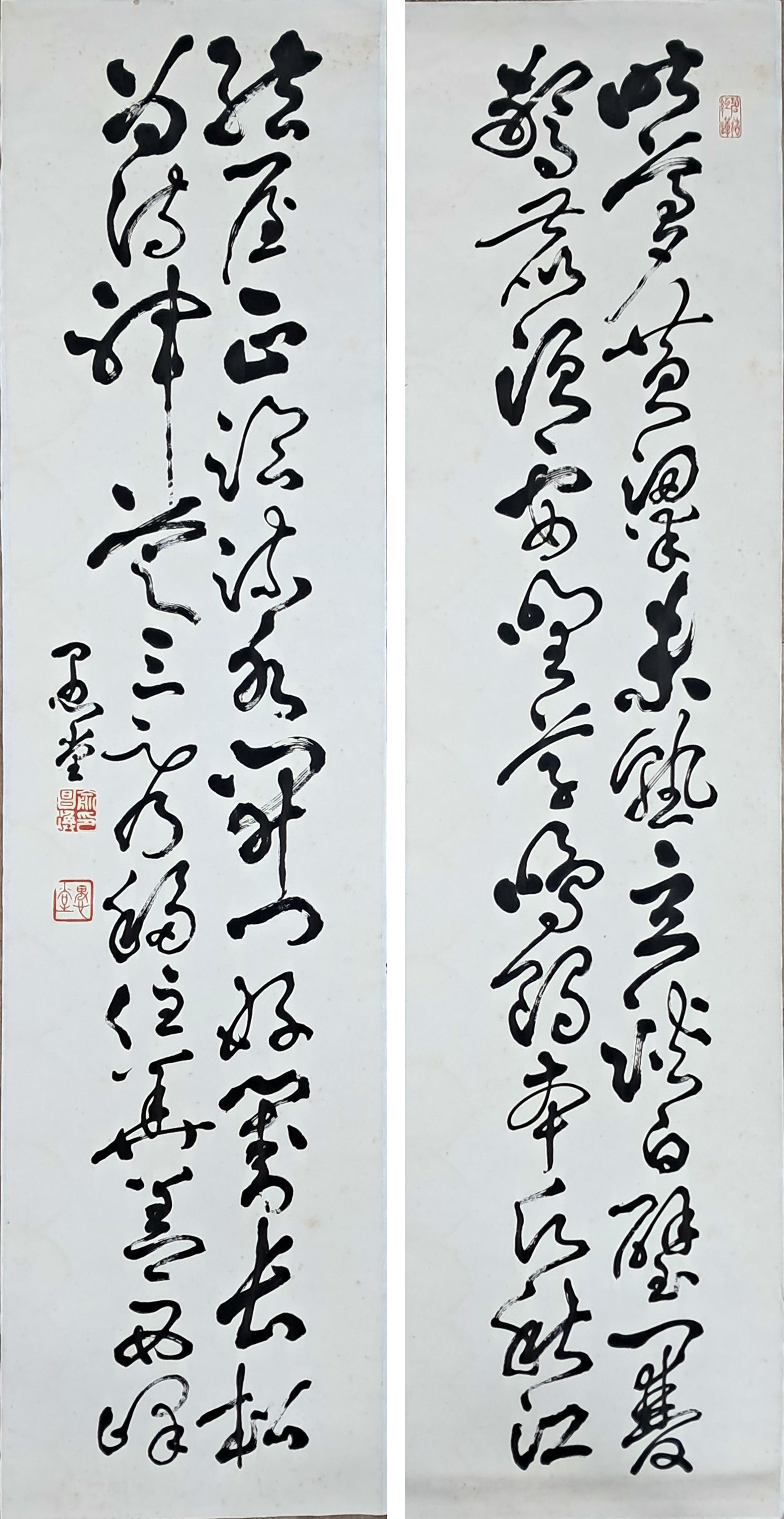 [92] 우당 유창환 愚堂 兪昌煥 대련(對聯)