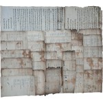 [133] 울산부 온양면(溫陽面) 등 김해김씨 한집안 호구단자 및 큰 아버지 유언 문서, 분재기 등 일괄 43점