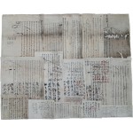 [142] 전라도 장흥부(長興府) 문익점 후손 관련 고문서 19점 일괄