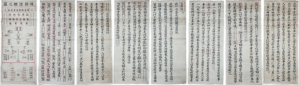 [157] [진기설찬지도 陳器設饌之圖]