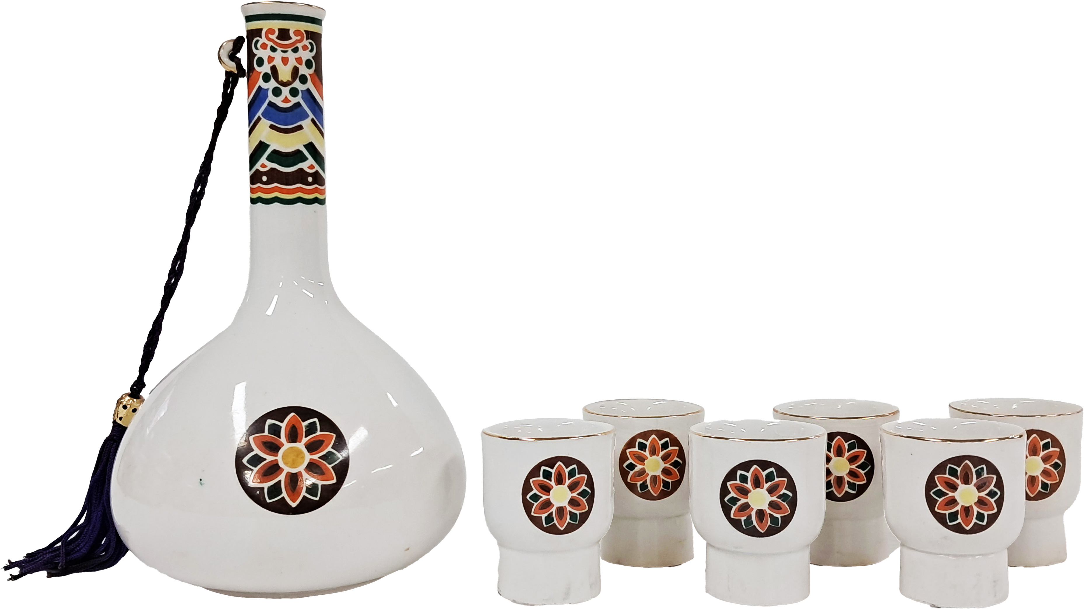 [190] 1970년대 인천의 대표 요업체 진흥요업 생산 “Arirang(아리랑) 주병 풀세트”