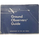 [13] 비행기 도판과 사진이 수록된 미 공군 메뉴얼 [Ground Observers' Guide]