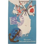 [28] 미사용 [대영국 지나 함대 환영기념(大英國支那艦隊歡迎紀念) 엽서]