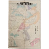 [37] 동해를 동조선만해(東朝鮮灣海)로 표기한 [최근상밀 만한지도 最近詳密滿韓地圖]