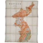 [70] 지질 구조 색채 지질현상도 [조선지질총도 朝鮮地質總圖]