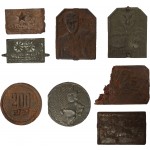 [124] 1960~1970년대 추억이 담긴 [양철 딱지] 8점 일괄