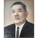 [133] 화신백화점 박흥식 사장의 [채색 사진]